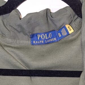 Ralph Lauren double knit cotton hoodie XL/ Worn once/ like new.